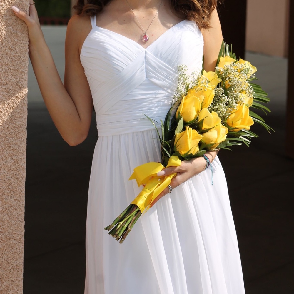 White Long Dress